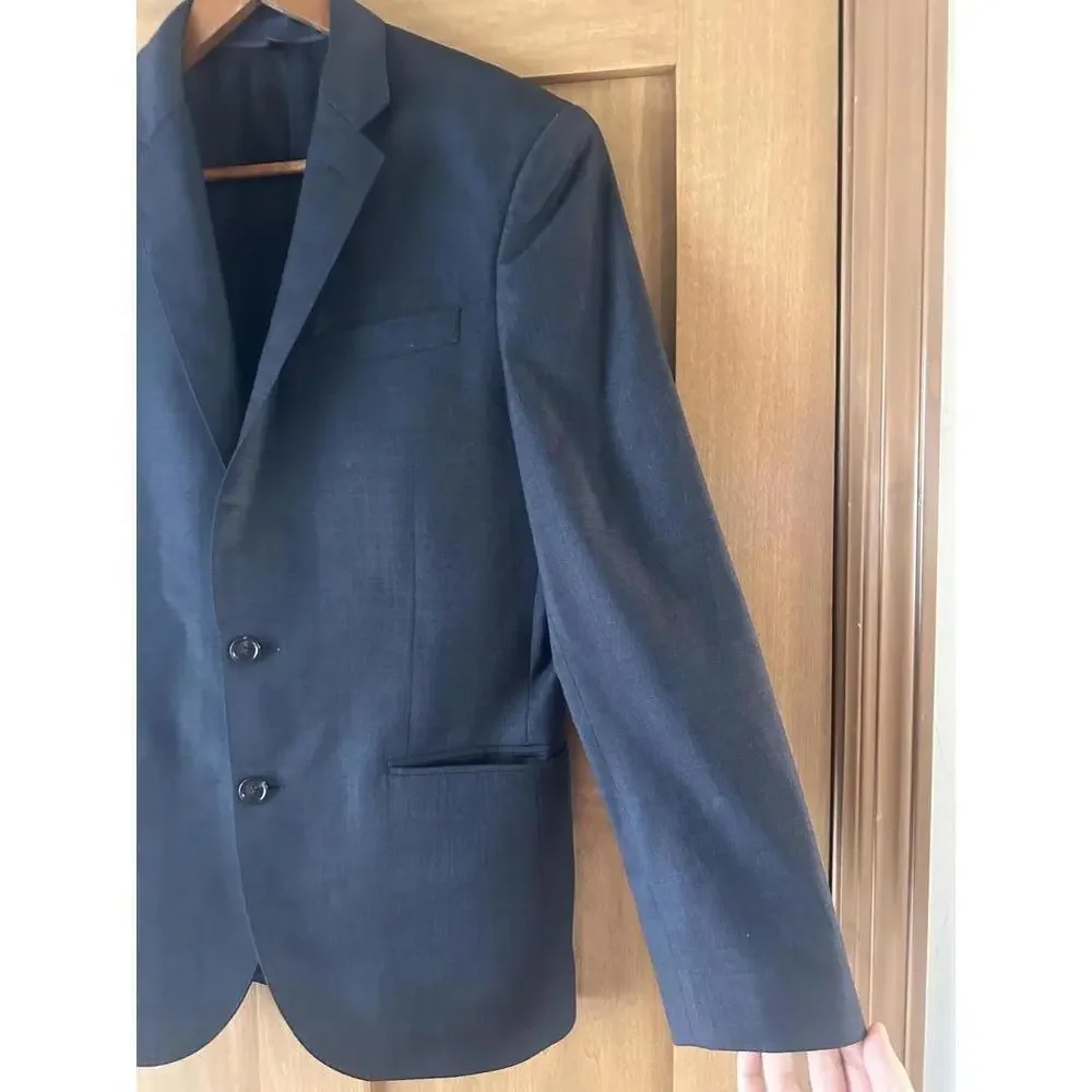 J.Crew Italian Wool Men’s Ludlow Tollegno 1900 Blazer Jacket Navy size 38S